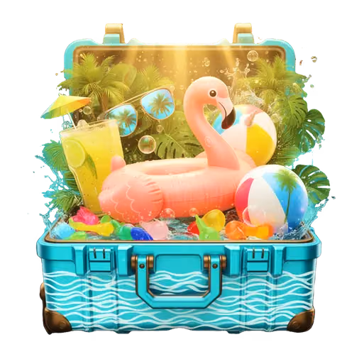 Чилл в бассейне